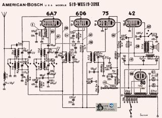 Bosch WX519 schematic circuit diagram